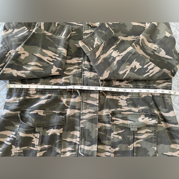Kensie Jeans Camo Utility Jacket, size XL - Picture 11 of 13